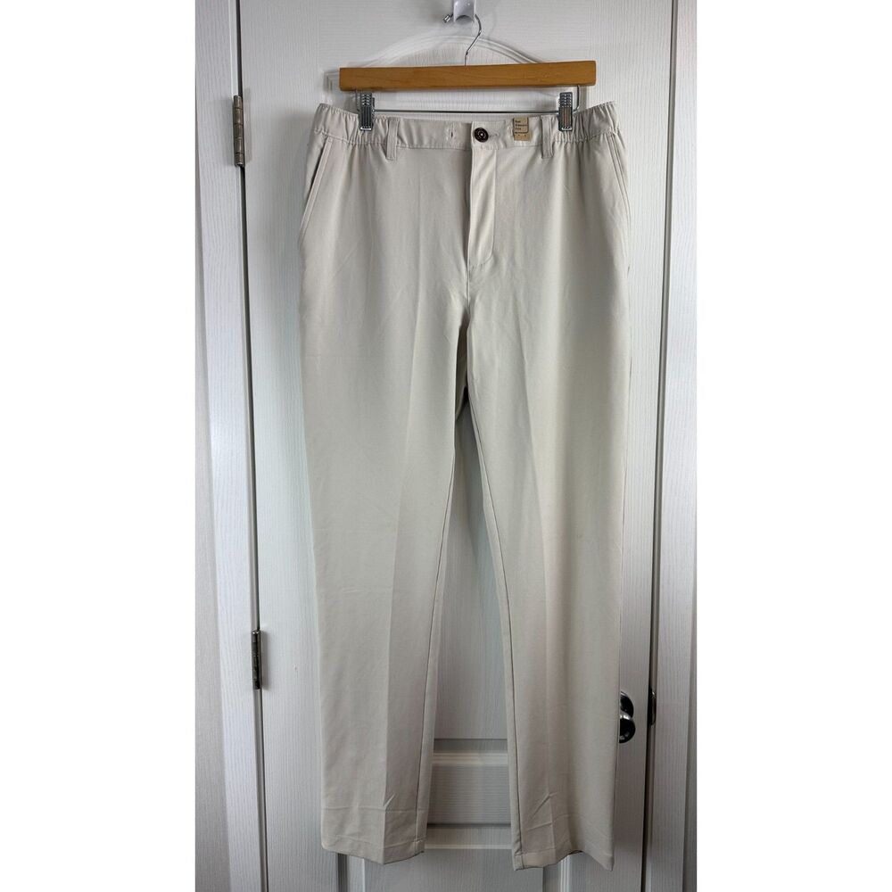 Chubbies The Khakinators Mens Large 32" Everywear Pants Khaki Stretch NWT